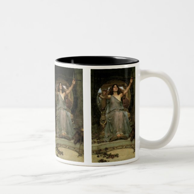 Circe Offering the Cup to Ulysses by JW Waterhouse (Right)