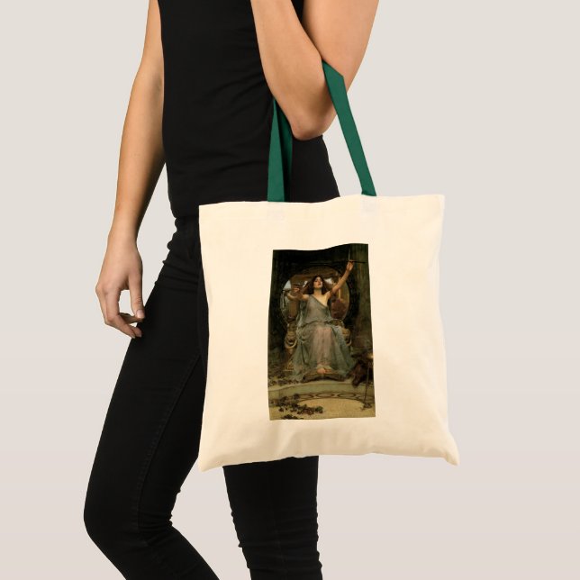 Circe Offering the Cup to Ulysses by JW Waterhouse Tote Bag (Front (Product))