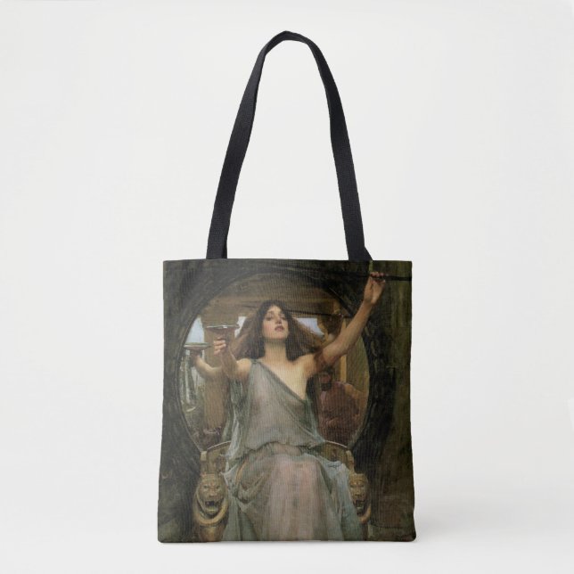 Circe Offering the Cup to Ulysses by JW Waterhouse Tote Bag (Front)