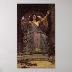 Circe Offering the Cup to Ulysses Poster