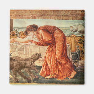 Circe Pouring Poison into a Vase Magnet