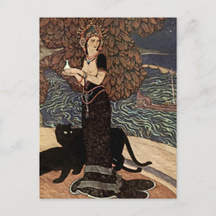 “Circe the Enchantress” by Edmund Dulac Postcard