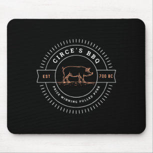 Circe's Bbq Funny Greek Mythology 1 Mouse Pad