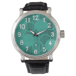 Circle and Stripes Watch