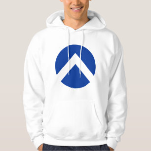 Circle Chevron Arrow Hoodie