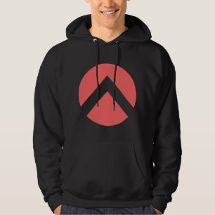 Circle Chevron Arrow Hoodie