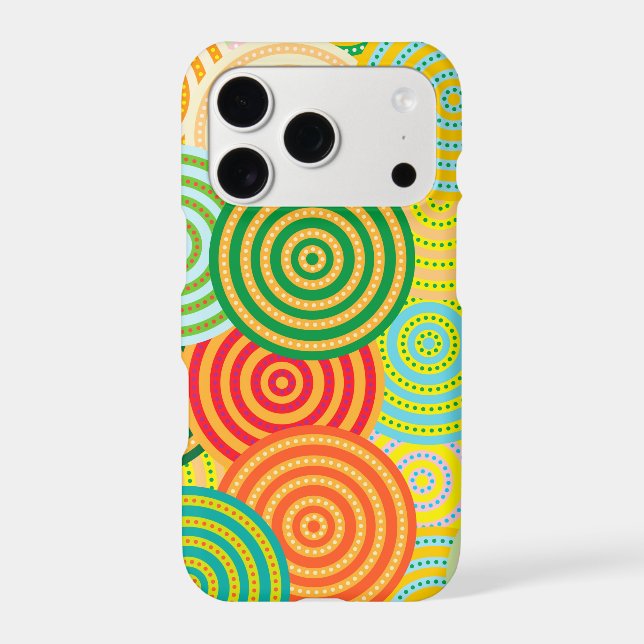 Circle-Circles iPhone / iPad case (Back)