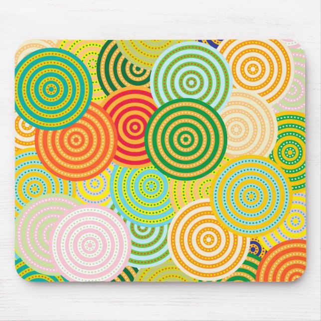 Circle-Circles Mousepad (Front)