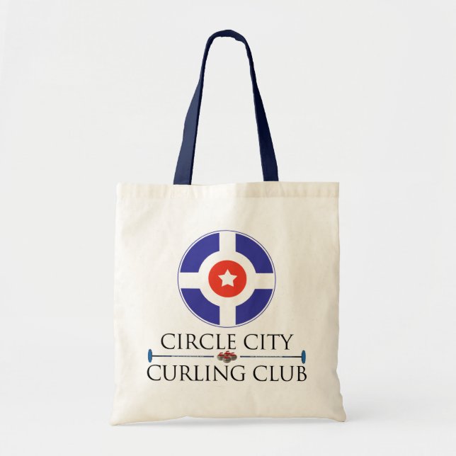Circle City Curling - Tote Bag (Front)