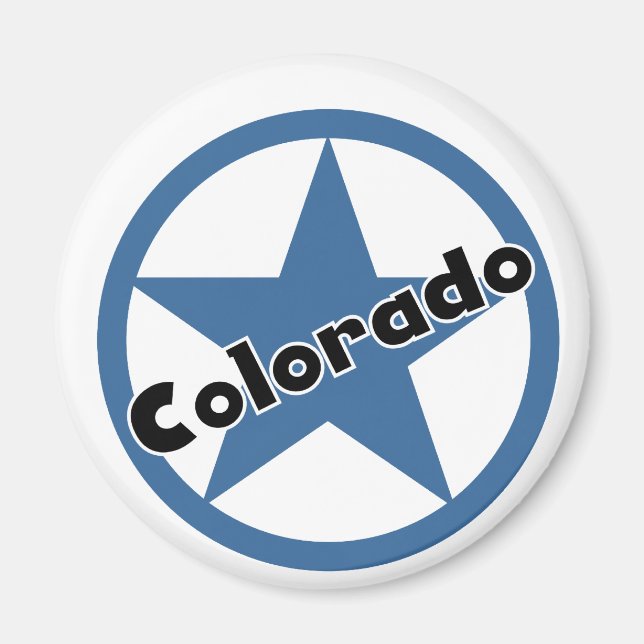 Circle Colorado Magnet (Front)