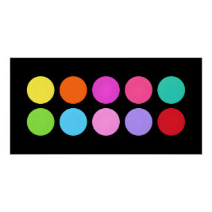 Circle Colors Poster