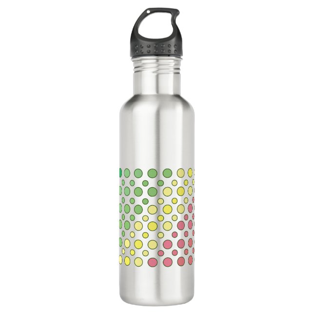 Circle Colour Water Bottle (Front)