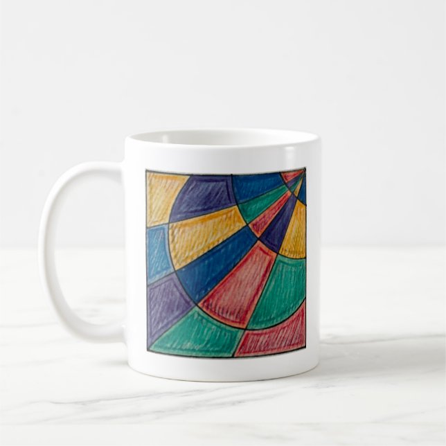 Circle Colours Mug (Left)