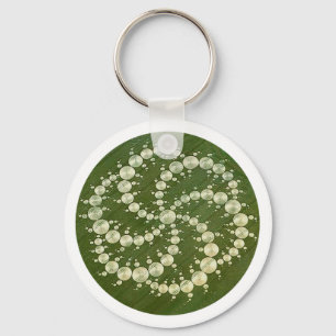 CIRCLE CROP KEY RING