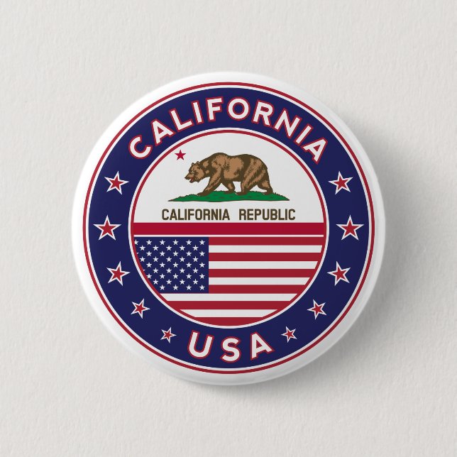 circle design, 6 cm round badge (Front)