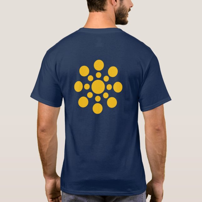 Circle Design. Fun tee shirt (Back)
