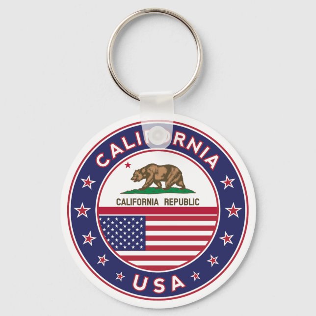 circle design, key ring (Front)