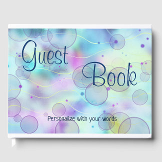 Circle fantasy guest book