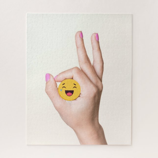 Circle Game Ok Got You Jigsaw Puzzle (Vertical)