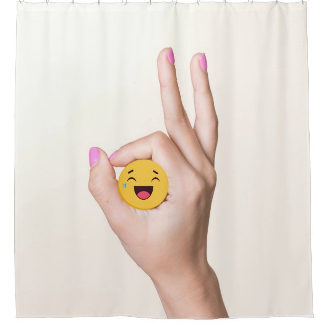 Circle Game Ok Got You Shower Curtain (Front)