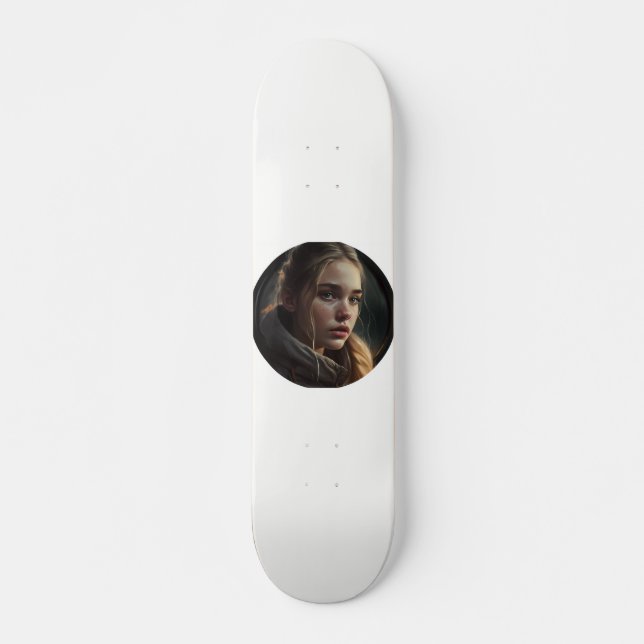 Circle girl skateboard (Front)