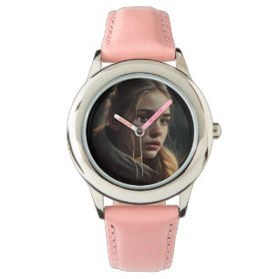 Circle girl watch
