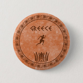 circle Greek design 6 Cm Round Badge