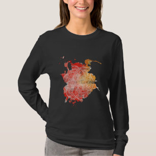 Circle Lotus Flower Sacred Geometry Spiritual Flow T-Shirt