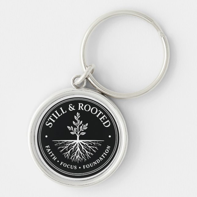 Circle Magnet Key Ring (Front)