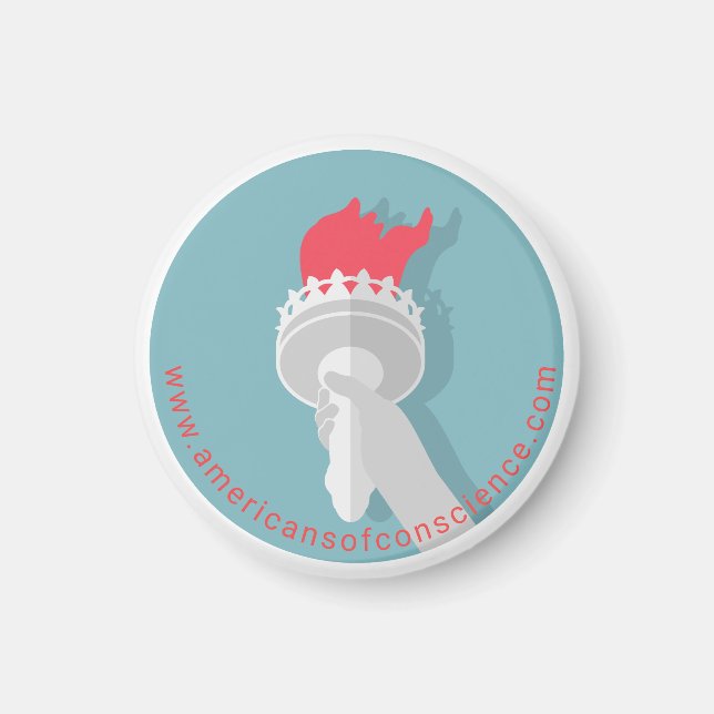 Circle Magnet (Multiple Sizes) (Front)