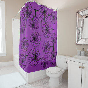 Circle Mobile Shower Curtain