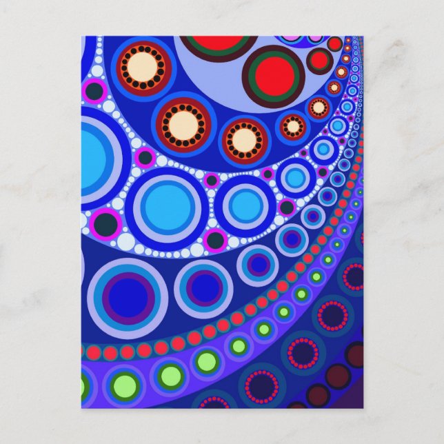 Circle Motif #147 Postcard (Front)