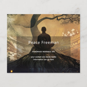 Circle of Becoming Symbolic Spiritual Design Flyer
