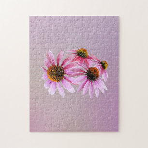 Circle of Coneflowers Jigsaw Puzzle