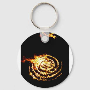 Circle Of Fire Key Ring
