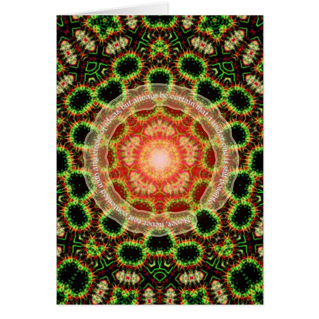 Circle of Ideas Card (Front)