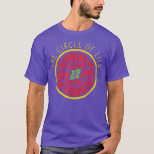 Circle Of Life Funny Pizza Lover Cheese Food Joke T-Shirt