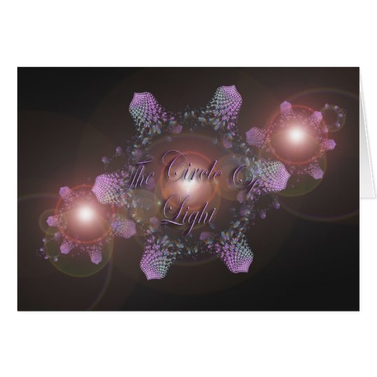 Circle Of Light 50th Anniversary Card