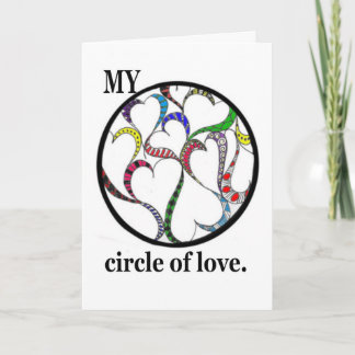CIRCLE OF LOVE CARD