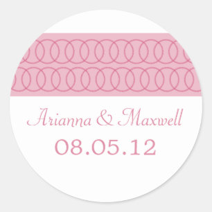 Circle of Love Wedding Stickers