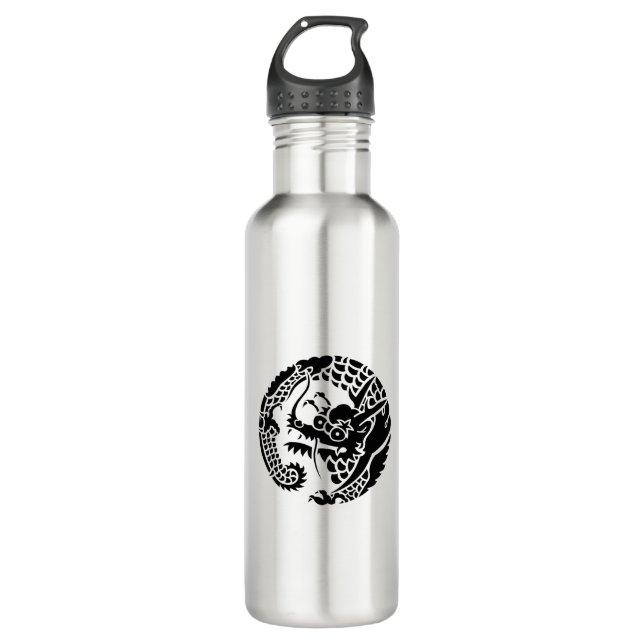 Circle of Nichiren sect dragon 710 Ml Water Bottle (Front)