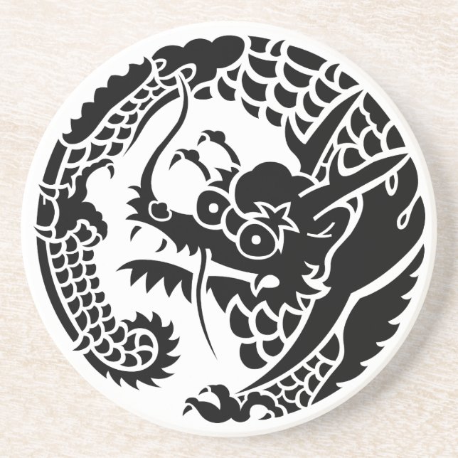 Circle of Nichiren sect dragon Coaster (Front)
