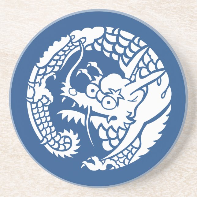 Circle of Nichiren sect dragon Coaster (Front)