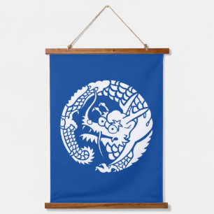 Circle of Nichiren sect dragon Hanging Tapestry
