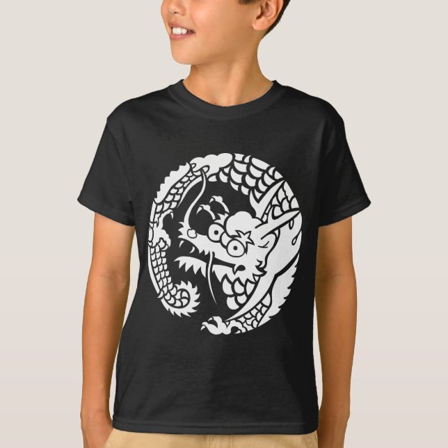 Circle of Nichiren sect dragon T-Shirt (Front)