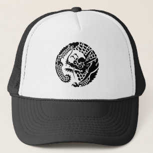 Circle of Nichiren sect dragon Trucker Hat