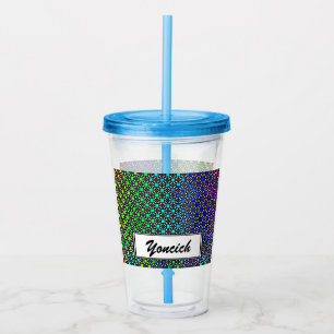 Circle of Nine by Kenneth Yoncich Acrylic Tumbler