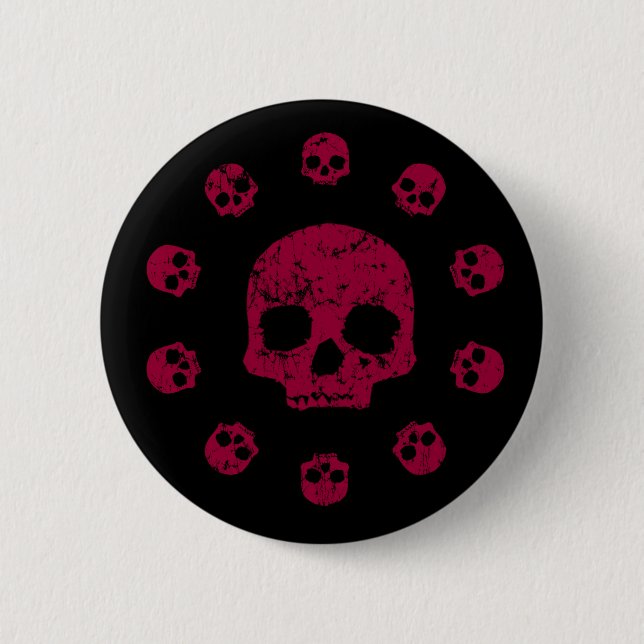 Circle of Skulls button (Front)