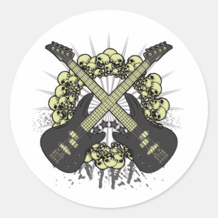 Circle of Skulls Classic Round Sticker