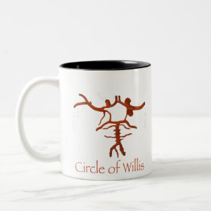 Circle of Willis Brain Anatomy Neuro Two-Tone Coffee Mug